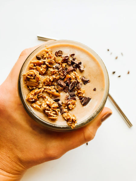Keto Coconut Chocolate Mint Chip Smoothie Powder